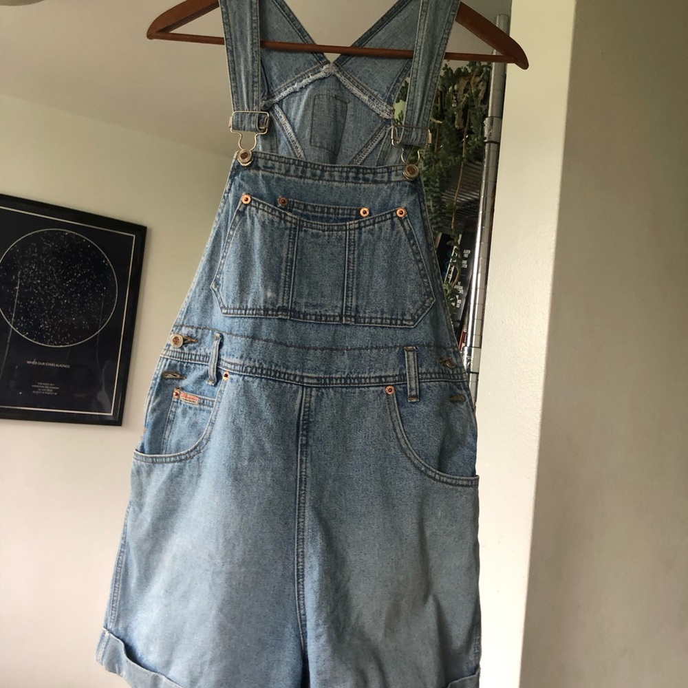 Bluenotes Light Blue Denim Short Overalls